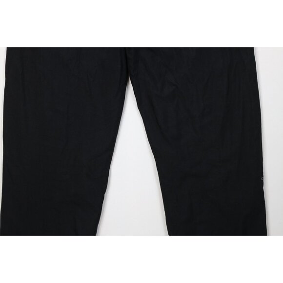 Vintage 90s Champion Mens Medium Faded Spell Out Lined Wide Leg Microfiber Pants - Picture 14 of 15